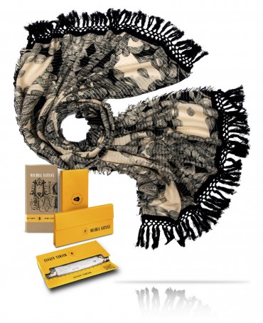 Палантин Унисекс W.FR240-MODERN/NOIR